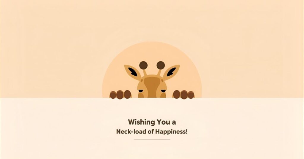 Instagram Giraffe Birthday Puns