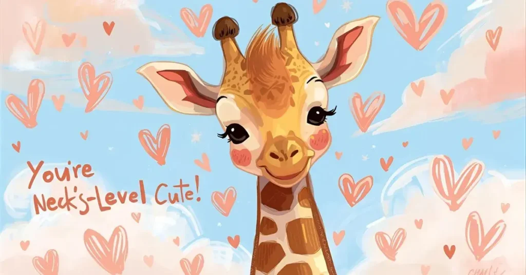 Cute Giraffe Puns