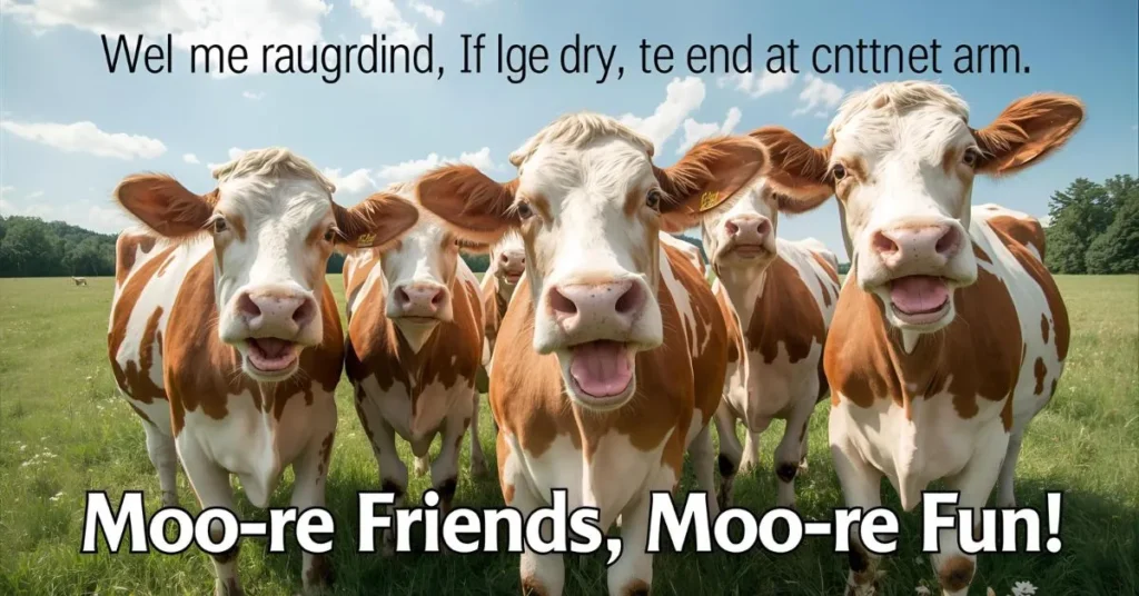 Friendship Cow Puns
