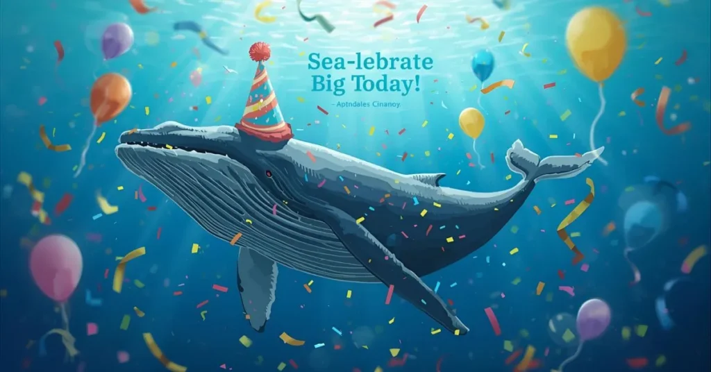 Birthday Whale Puns