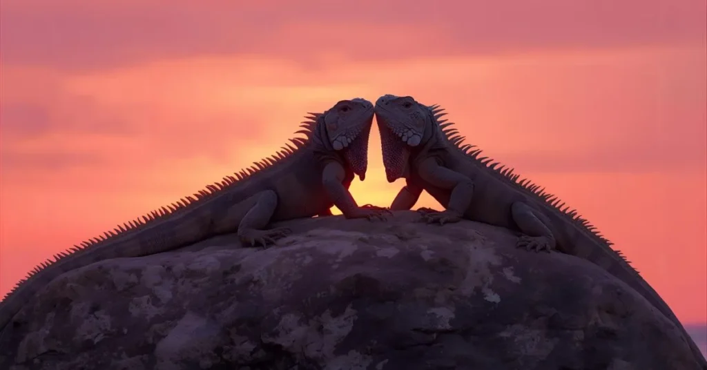 Romantic Iguana Puns