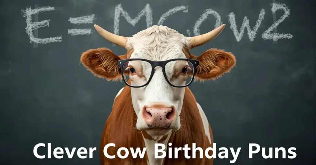 Clever Cow Birthday Puns