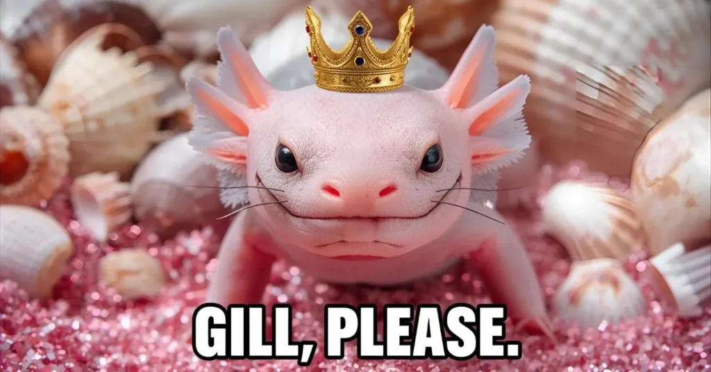  Sassy & Sarcastic Axolotl Puns