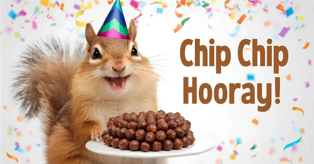  Birthday Chipmunk Puns