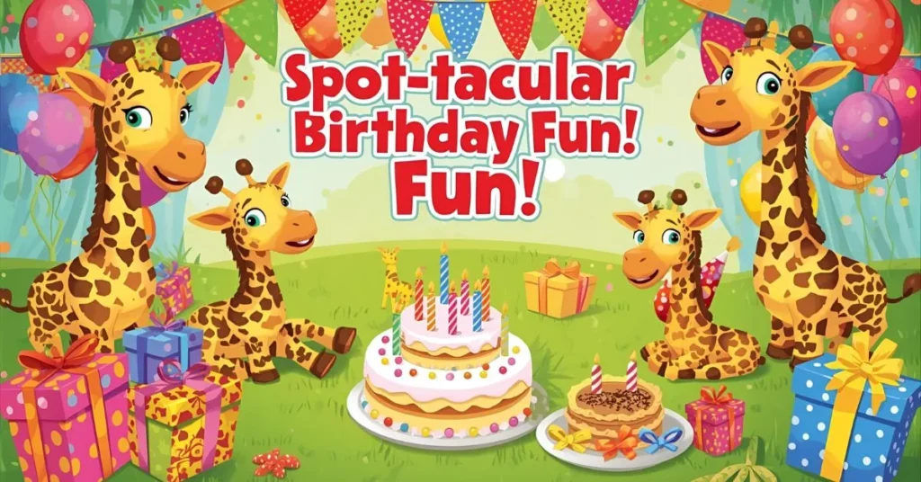 Birthday Card Giraffe Puns