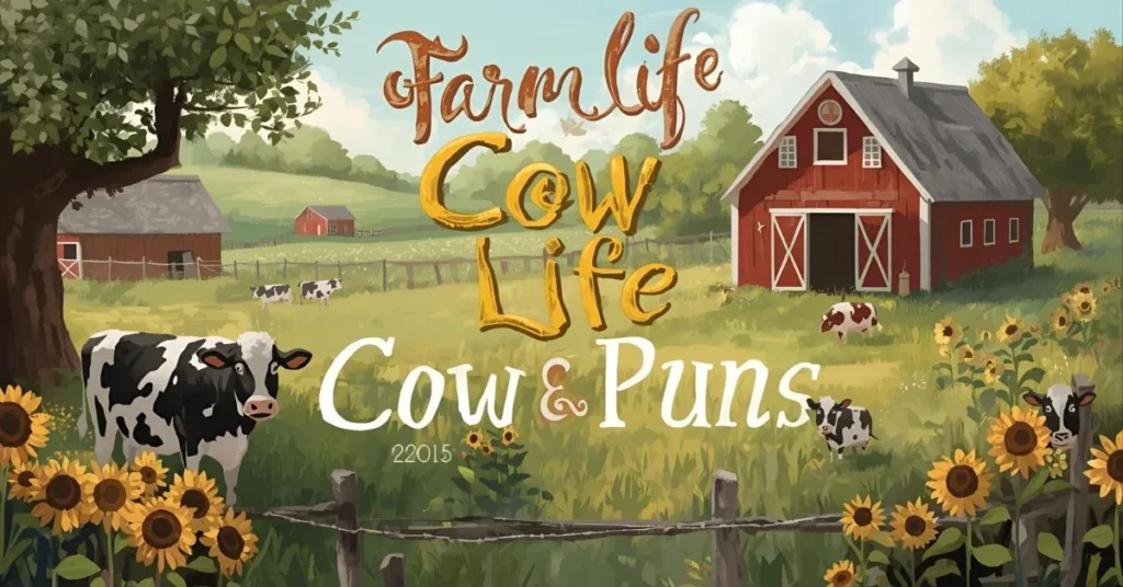 Farm Life Cow Puns