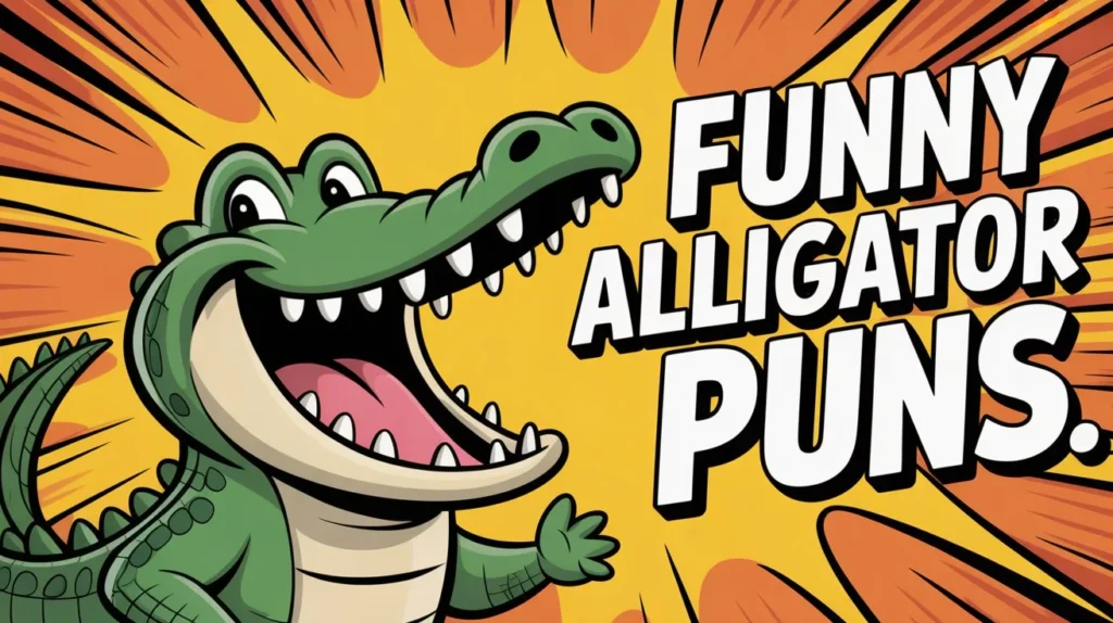 Funny Alligator Puns 