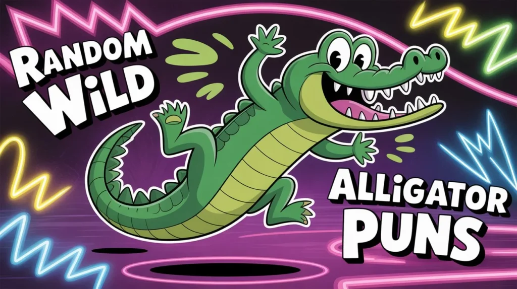 Random Wild Alligator Puns