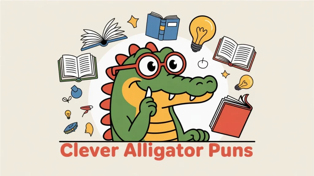  Clever Alligator Puns 
