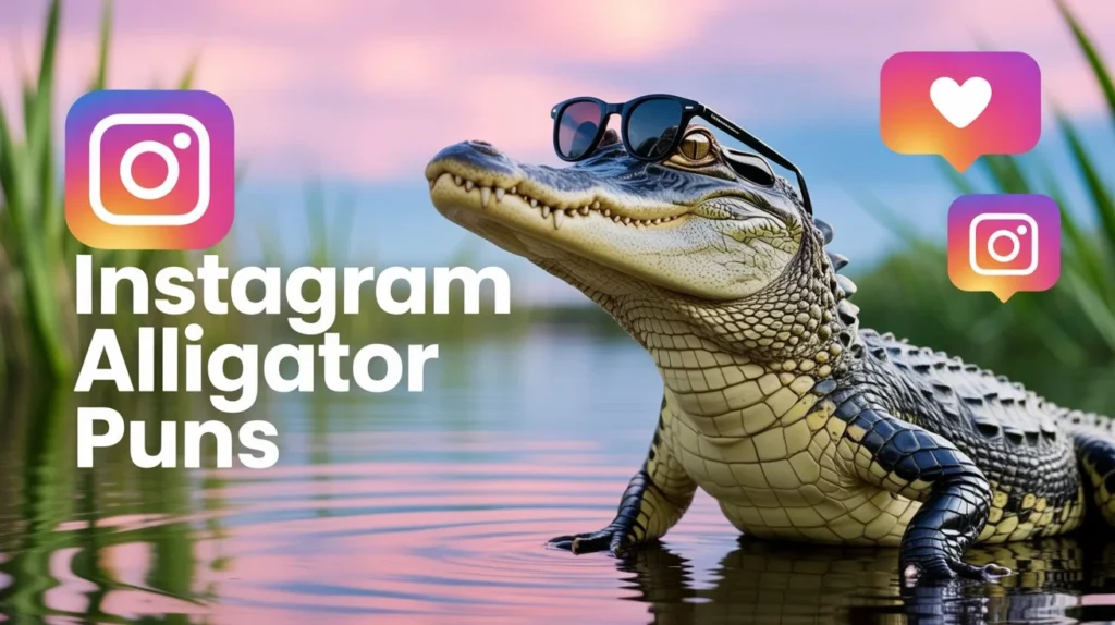  Instagram Alligator Puns 