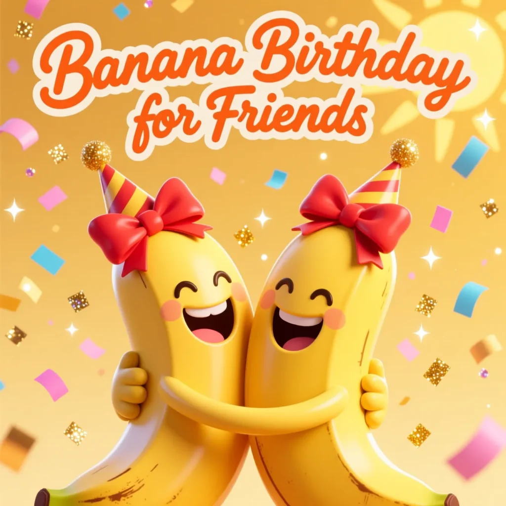 Banana Birthday Puns for Friends