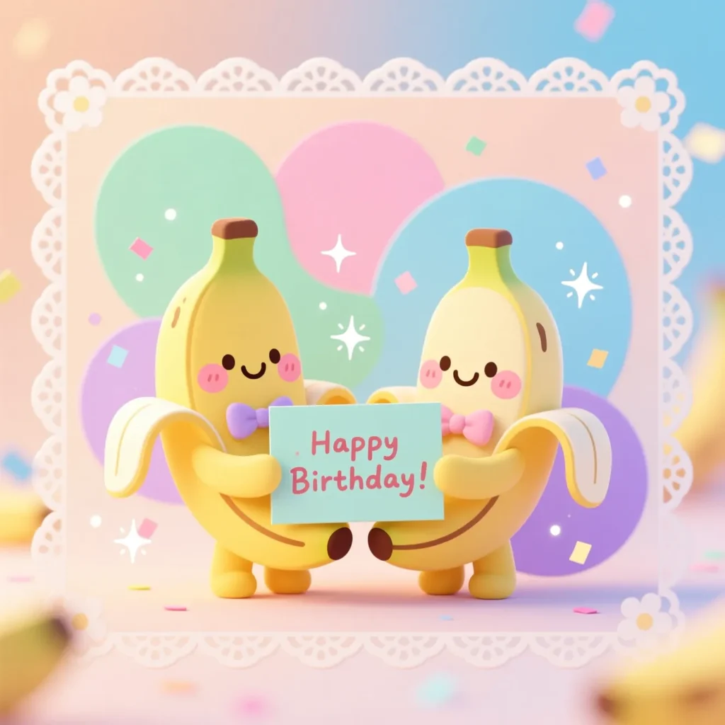 Birthday Card Banana Puns