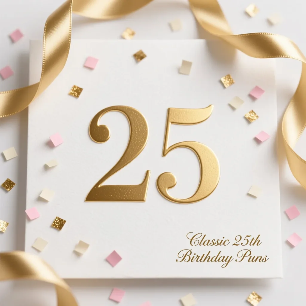 Classic Birthday Puns (25 Edition)