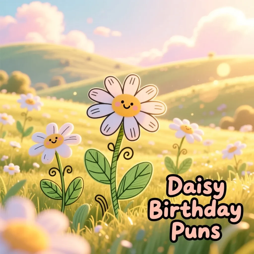 Daisy Puns for Birthdays