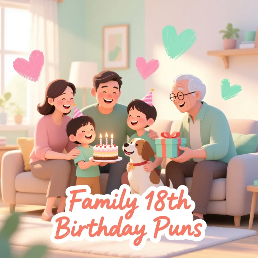 Family-Friendly 18th Birthday Puns