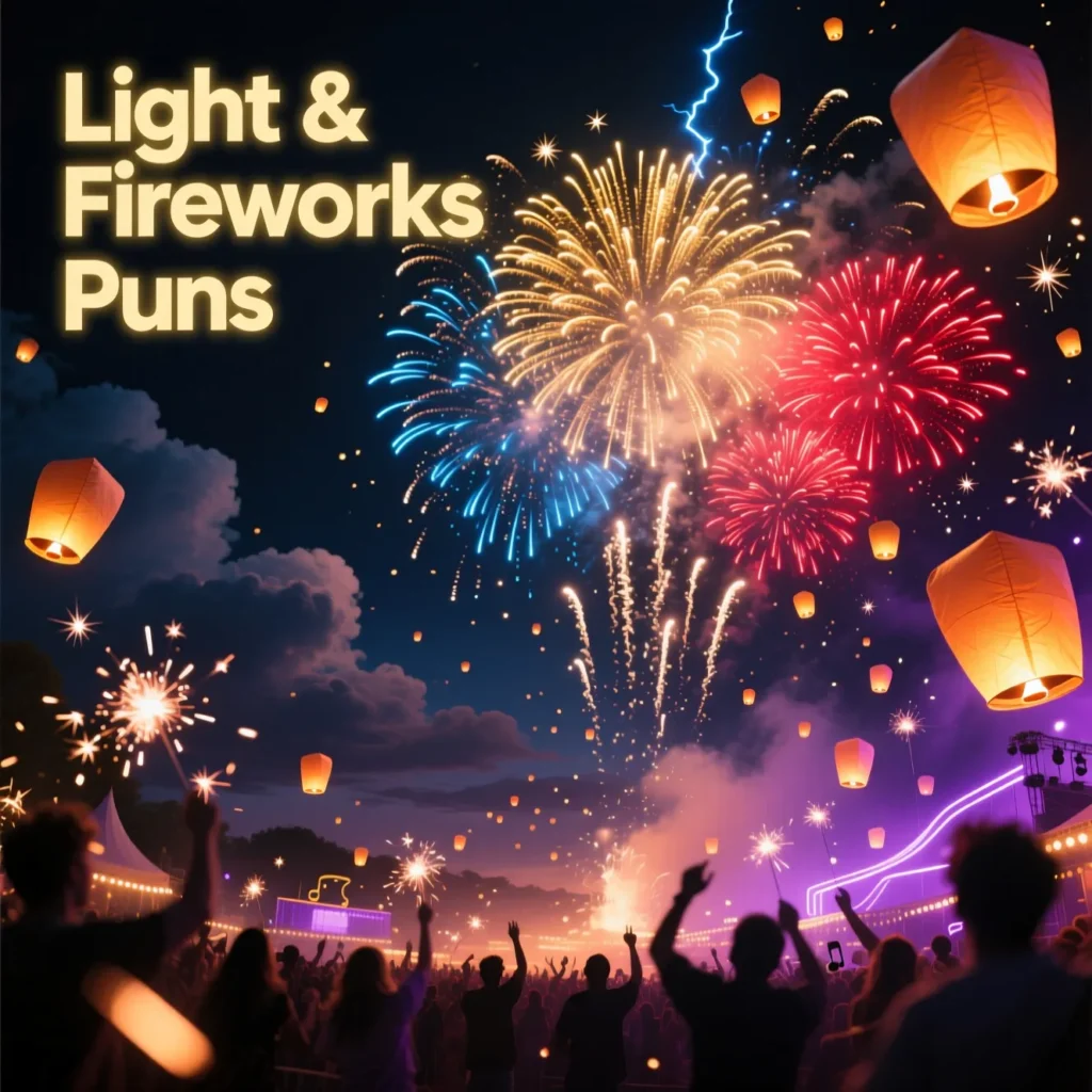 Fireworks & Light Puns