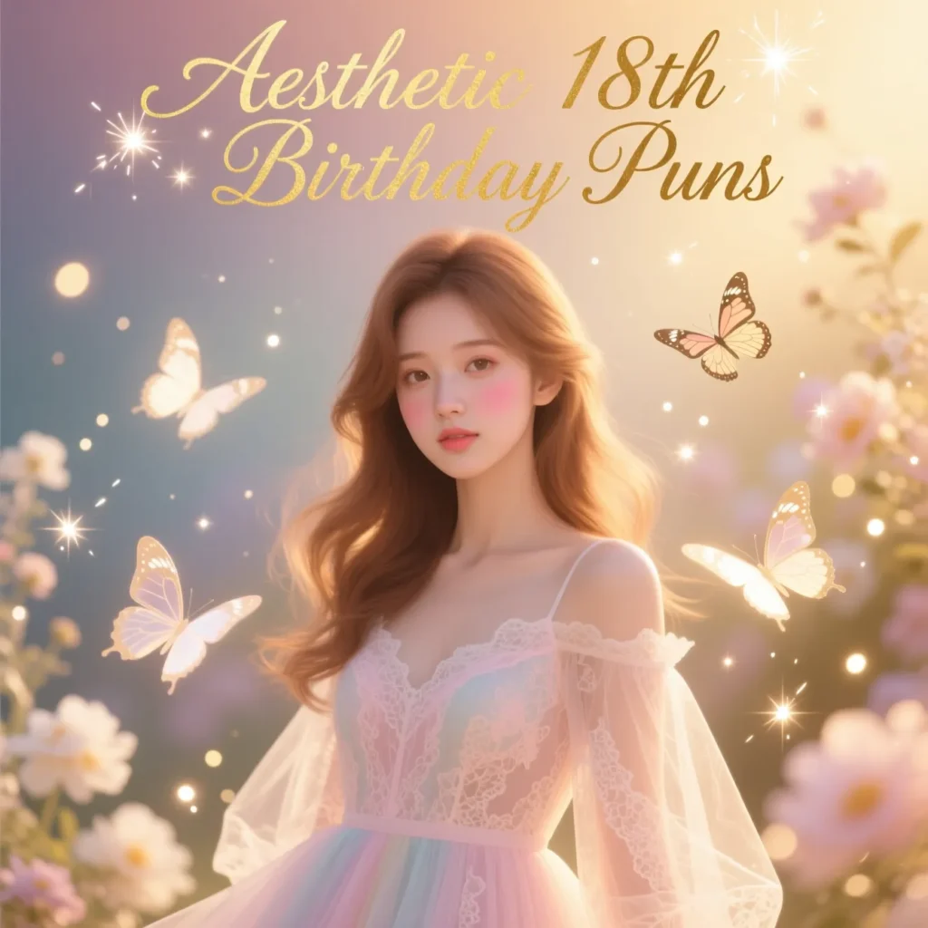 Instagram Aesthetic 18th Birthday Puns