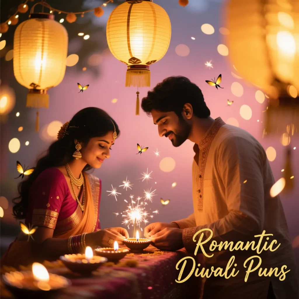 Romantic Diwali Puns
