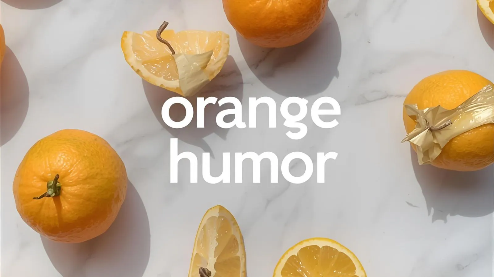 Cute Orange Puns