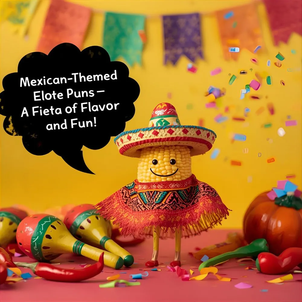 Mexican-Themed Elote Puns 🇲🇽