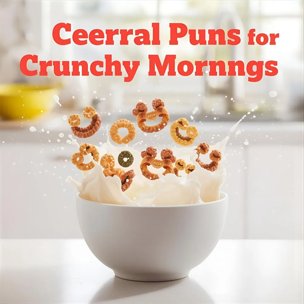 Cereal Puns for Crunchy Mornings 