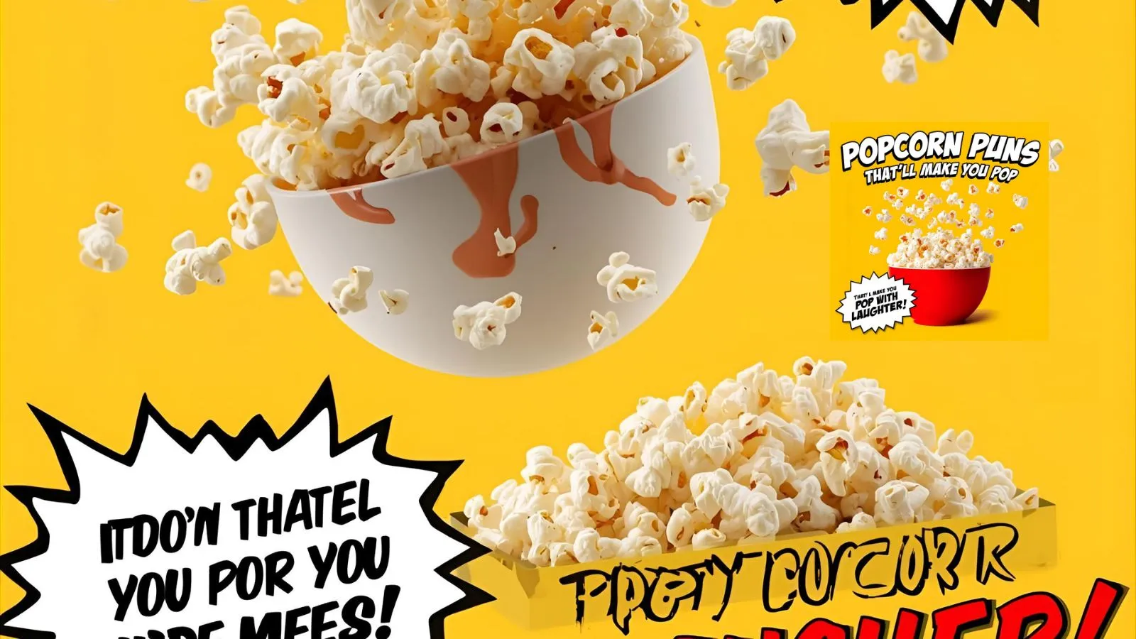 Popcorn Puns One Liners