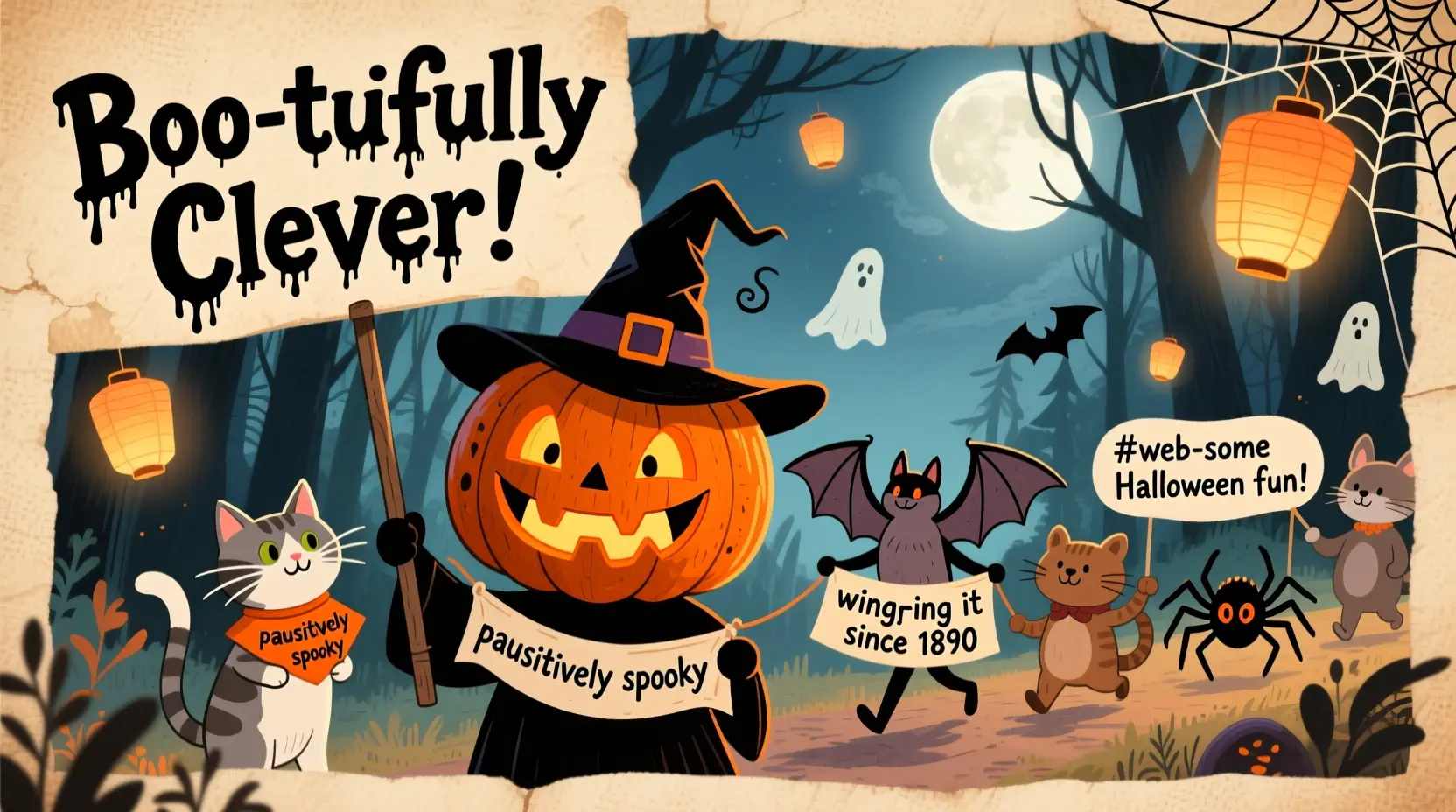 Animal-Themed Halloween Puns