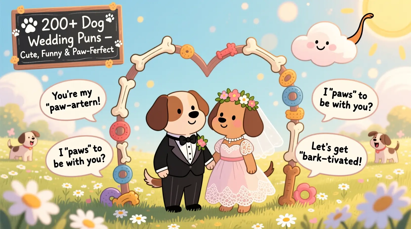 Dog Wedding Puns