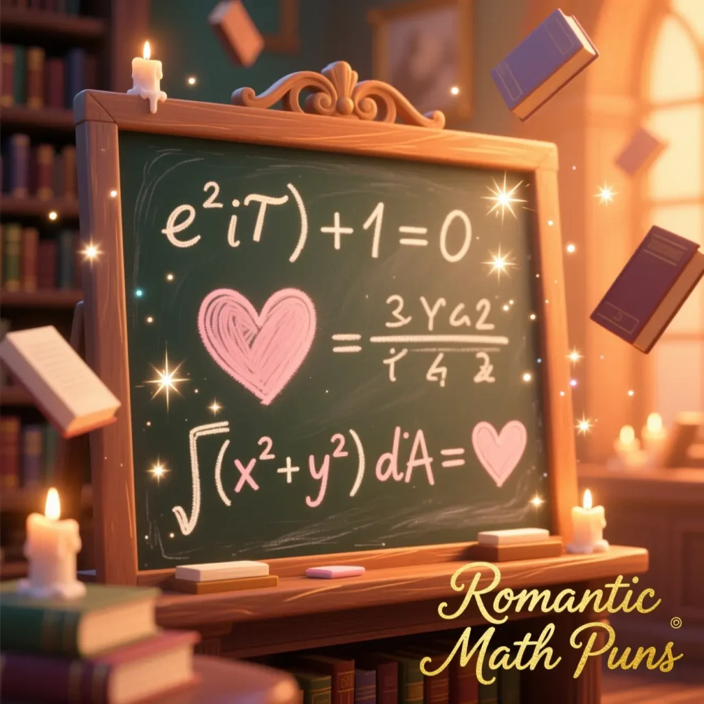  Romantic Math Puns