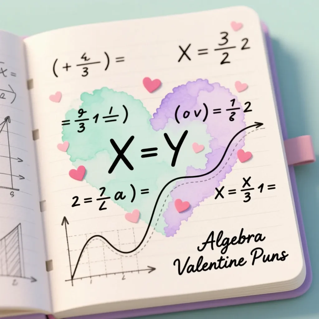 Algebra Valentine Puns 