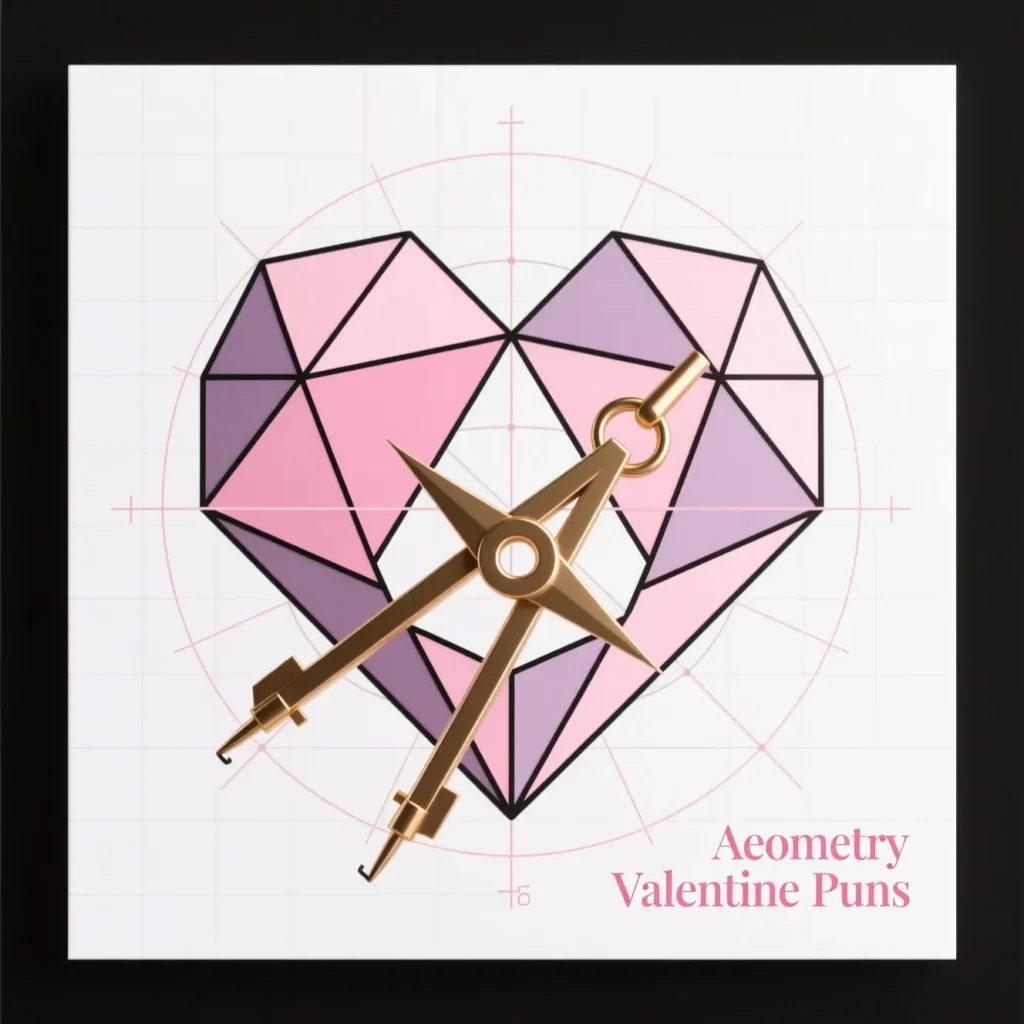 Geometry Valentine Puns 