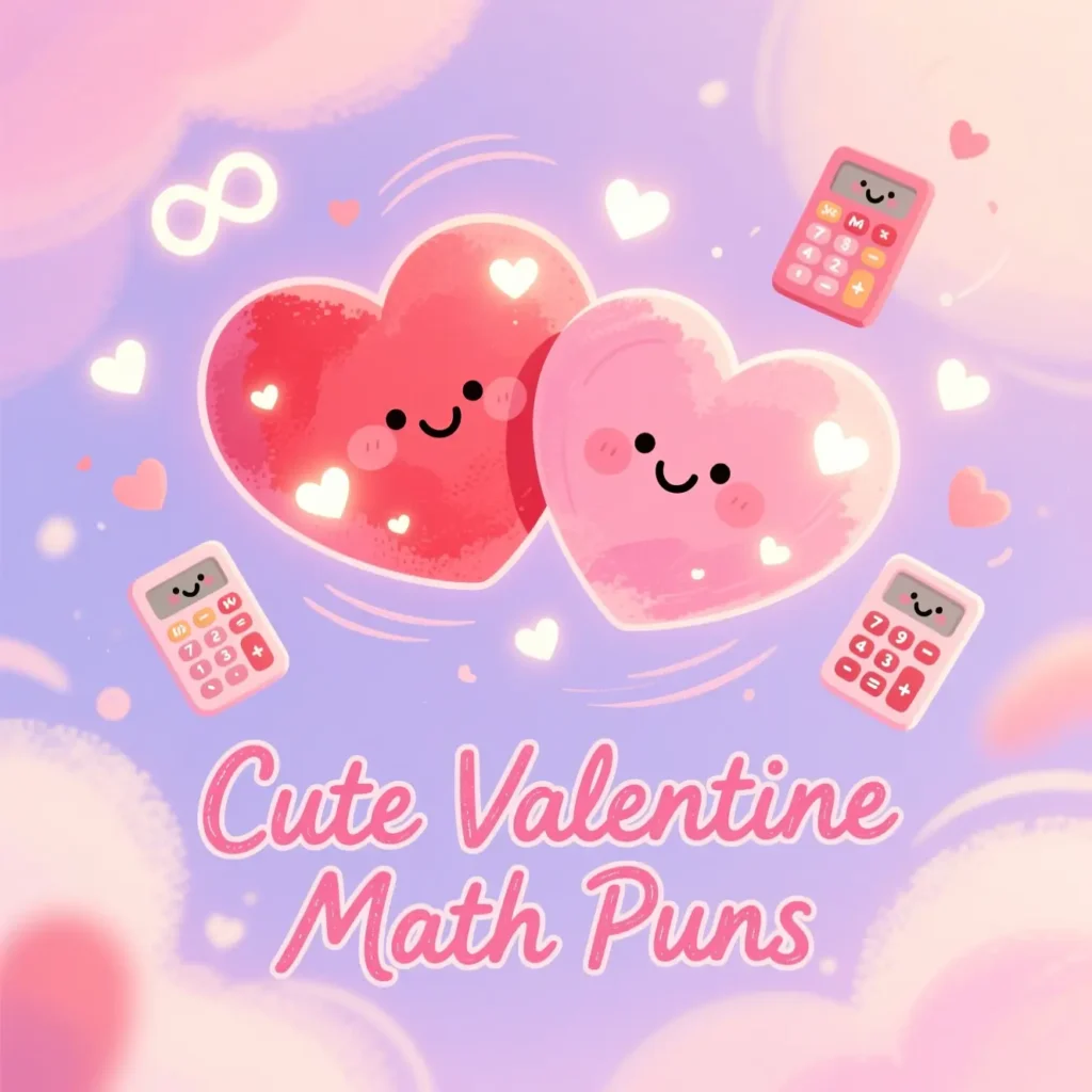 Cute Valentine Math Puns