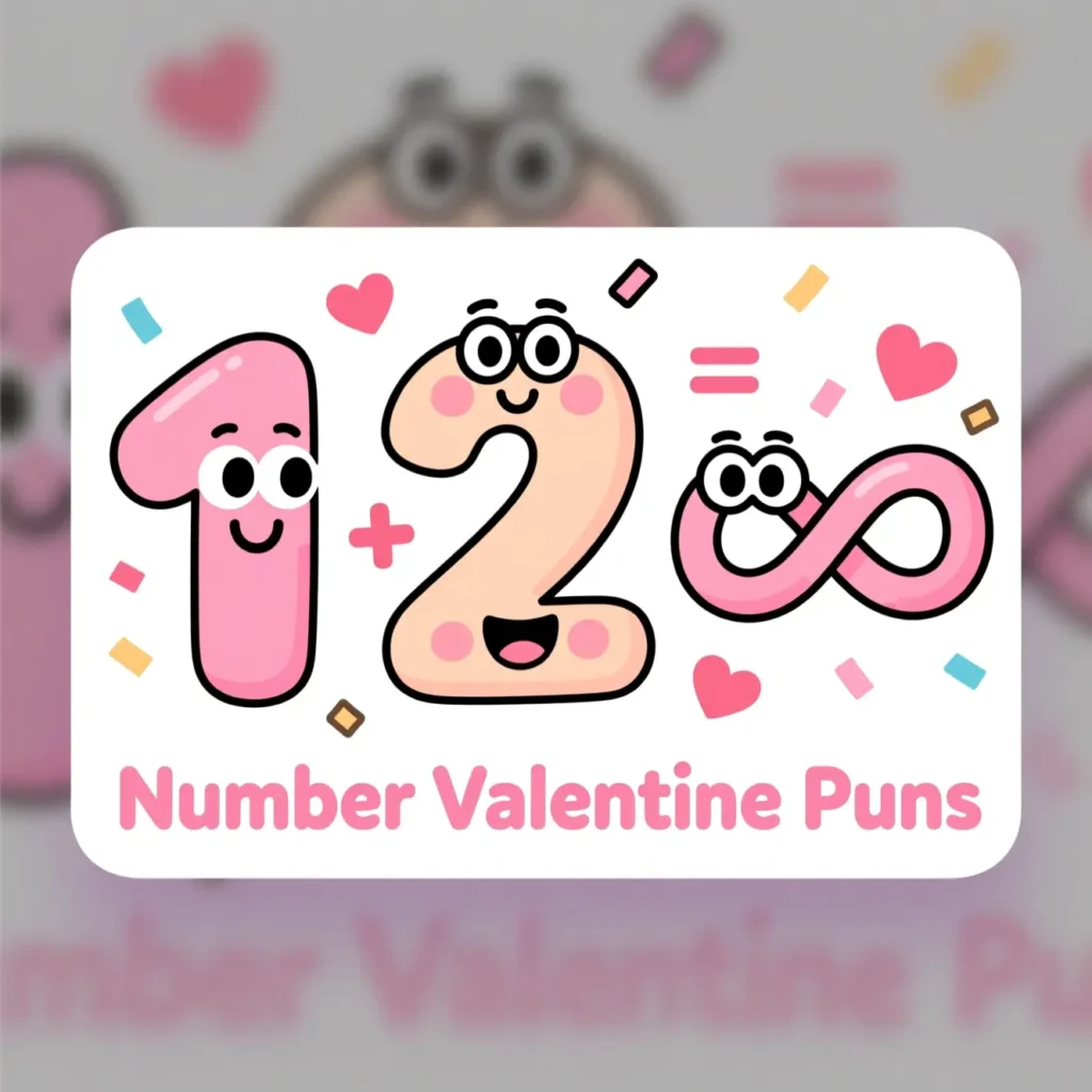  Number Valentine Puns