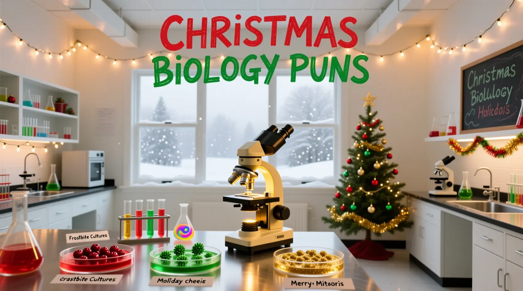 Christmas Biology Puns