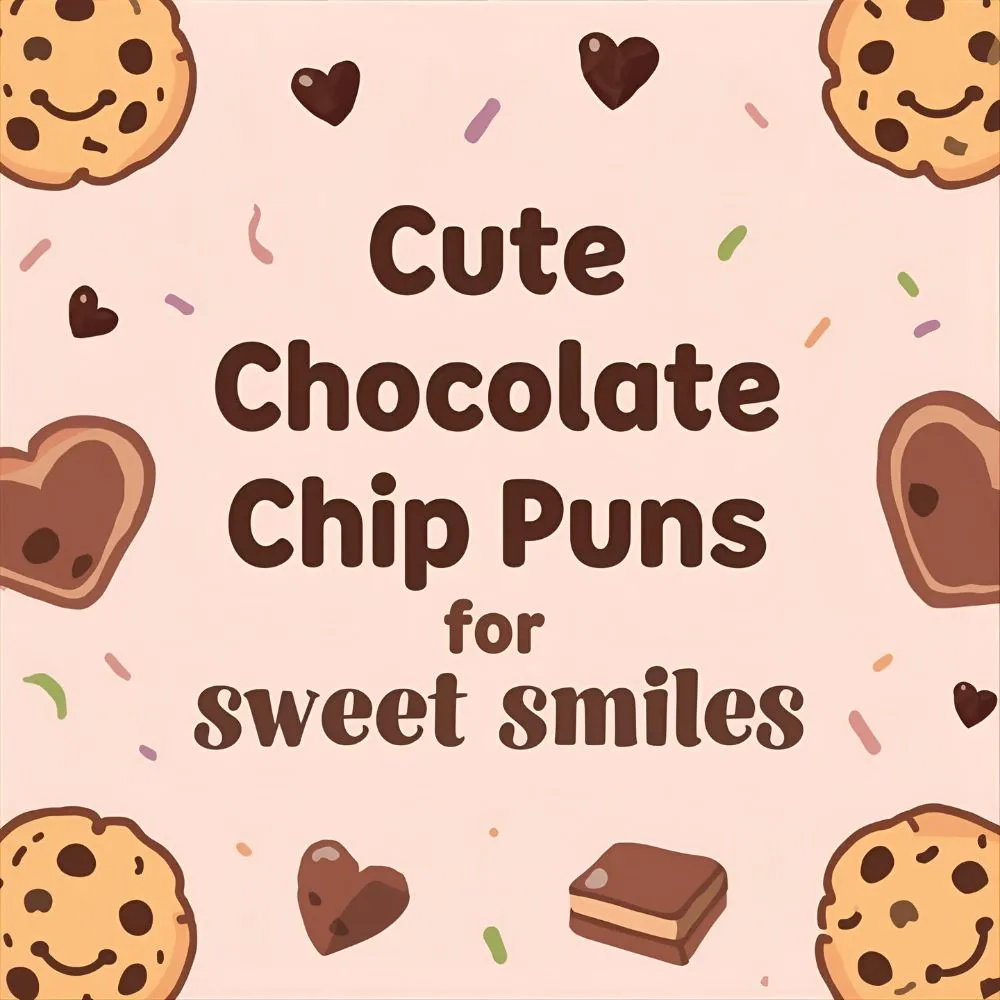  Cute Chocolate Chip Puns
