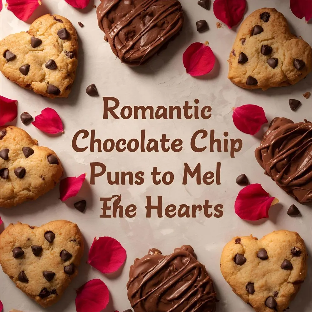 Romantic Chocolate Chip Puns