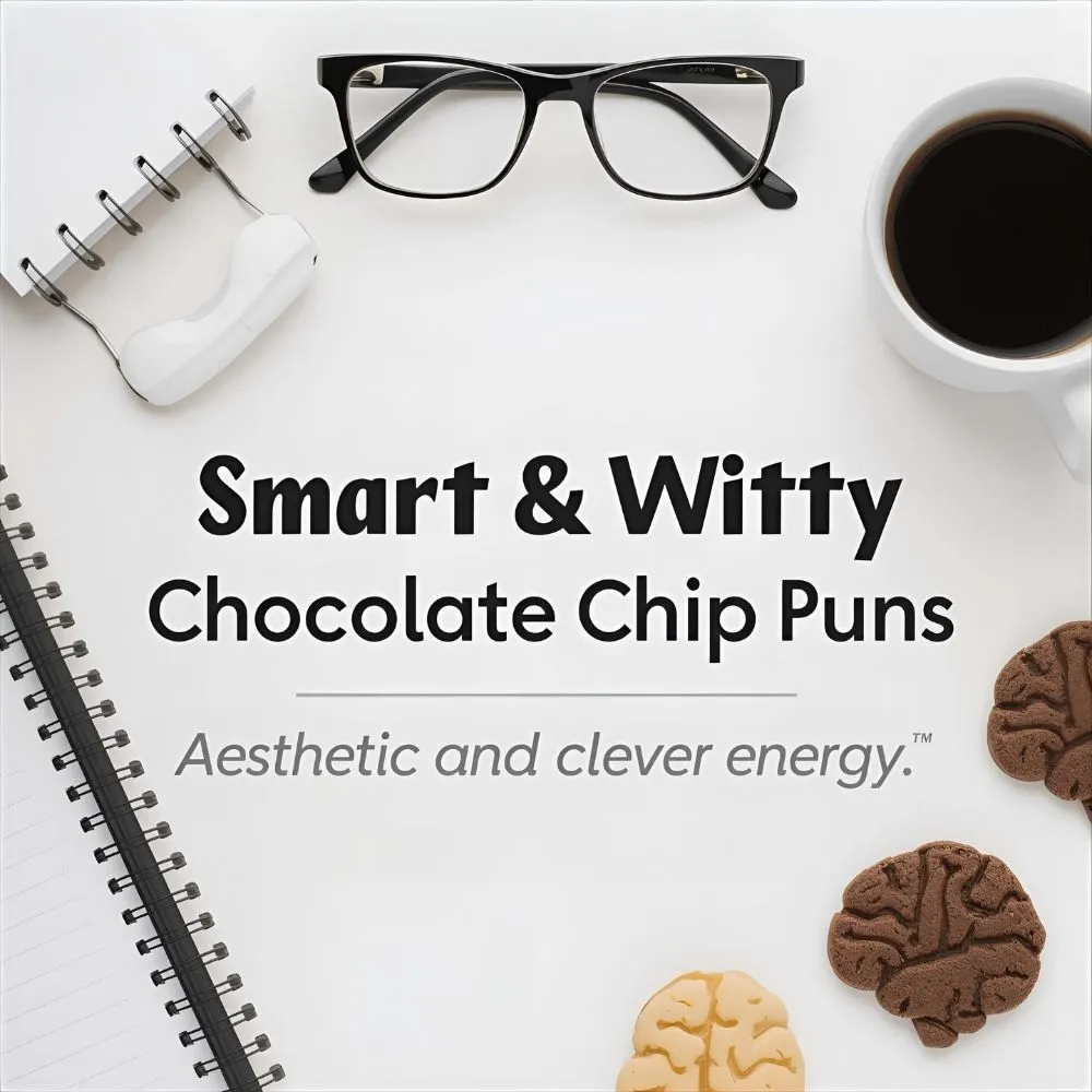 Clever & Witty Chocolate Chip Puns