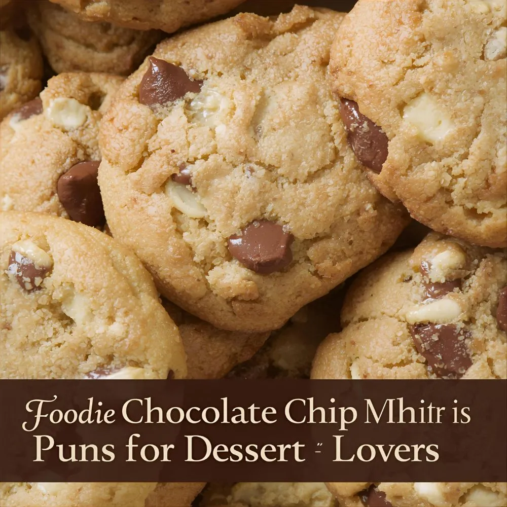  Foodie Chocolate Chip Puns