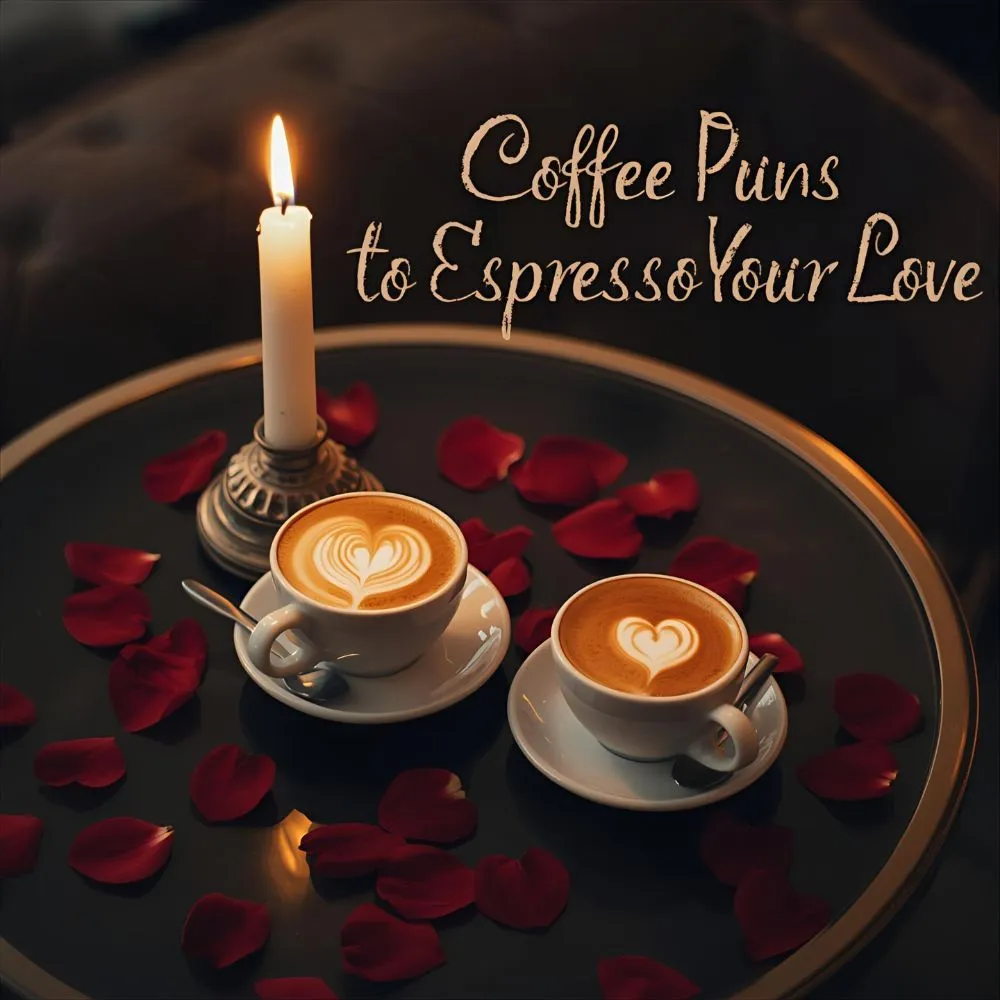  Romantic Coffee Puns for Valentine’s Day 