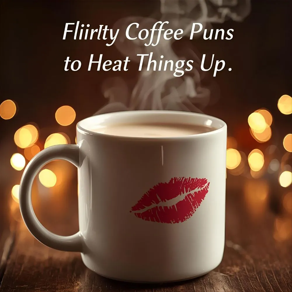 Flirty Valentine’s Coffee Puns 