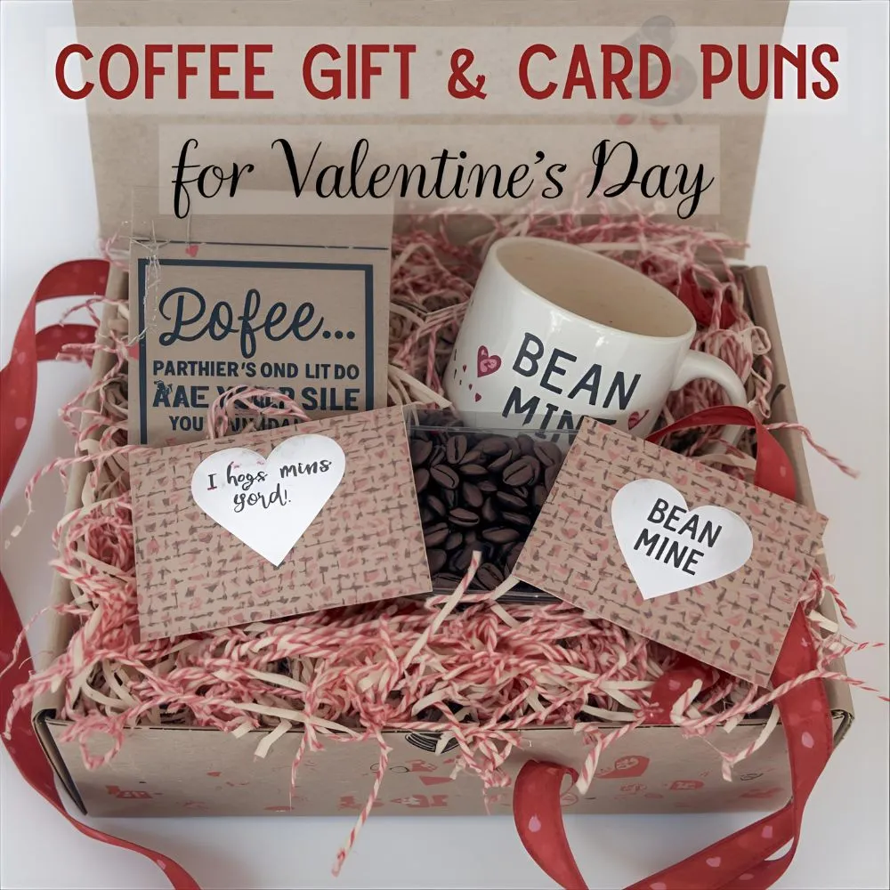 Coffee Puns for Cards & Gifts