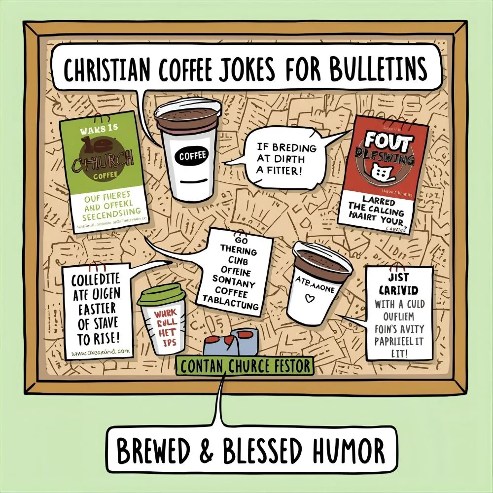 Christian Coffee Jokes for Church Bulletin 