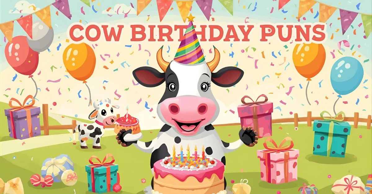 Cow Birthday Puns