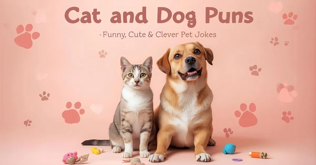 Cat and Dog Puns