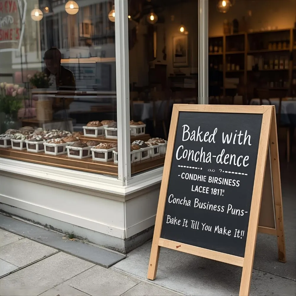 Concha Business Puns 