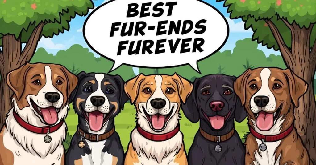 Friendship & Squad Dog Puns