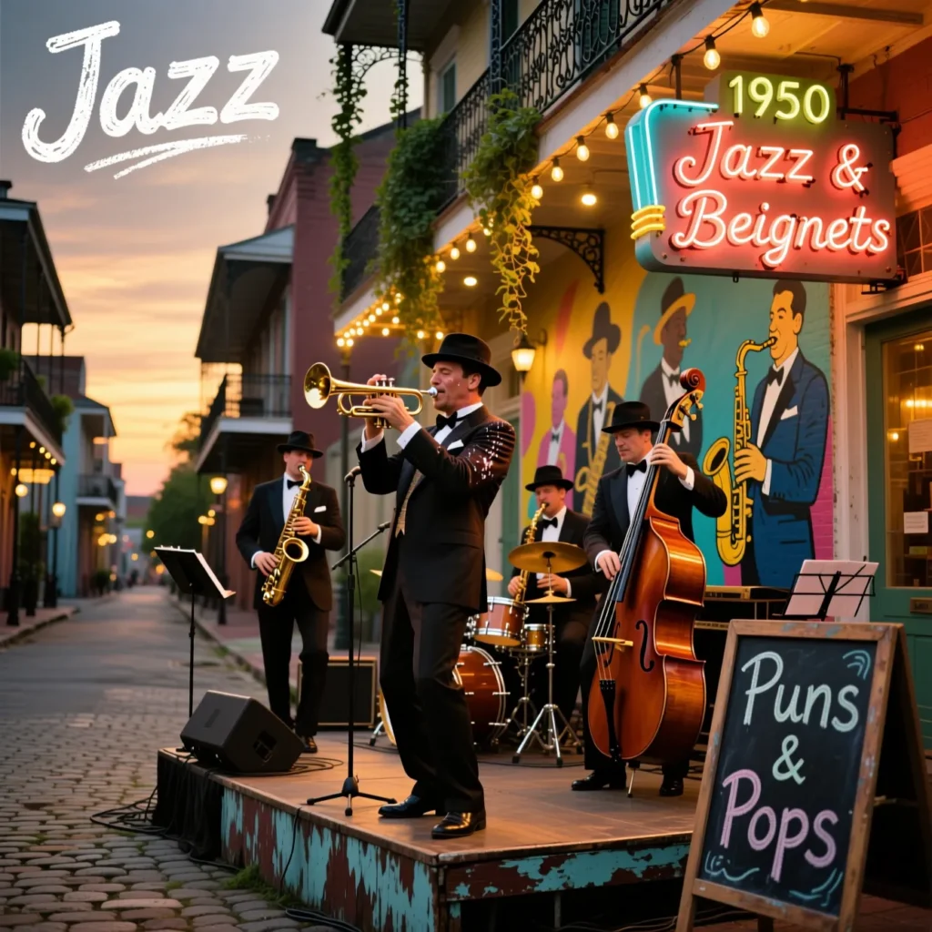  Music & Jazz NOLA Puns