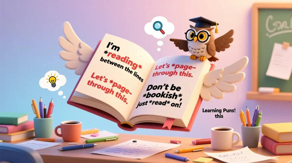   Book & Learning Puns