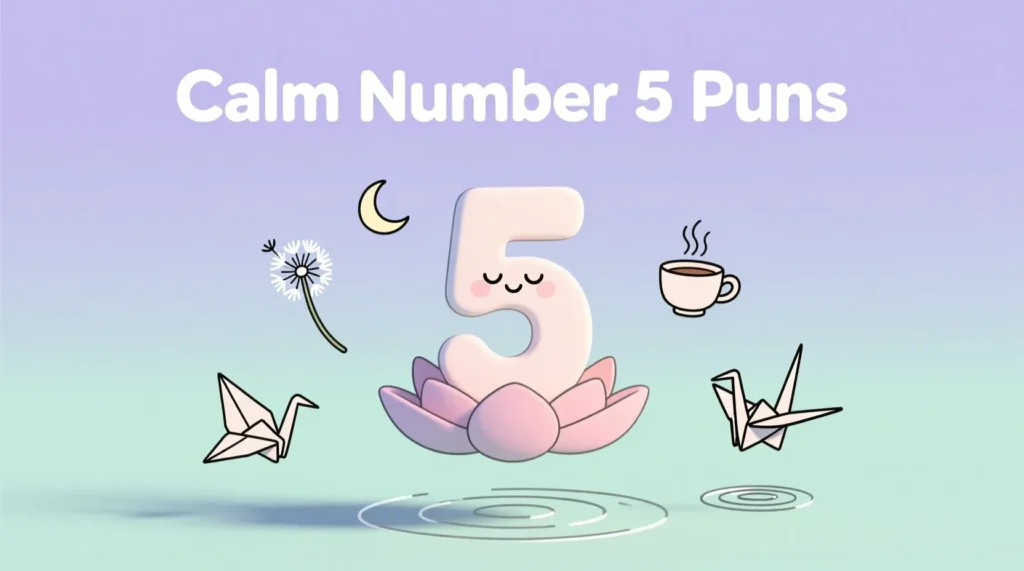 Calm Puns With the Number 5
