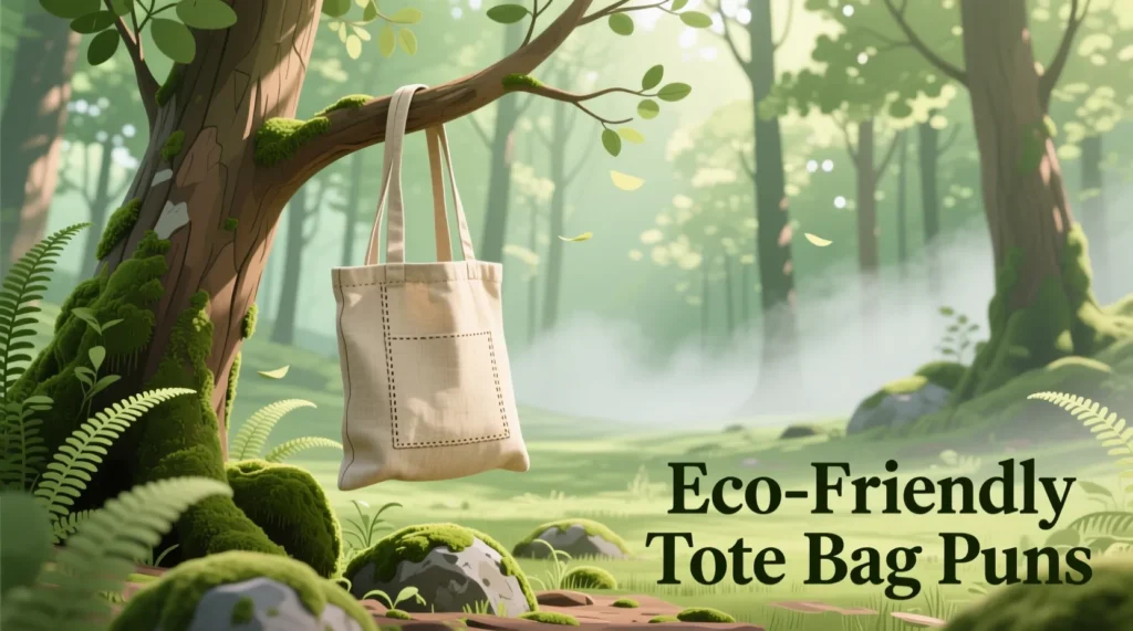Eco-Friendly Tote Bag Puns